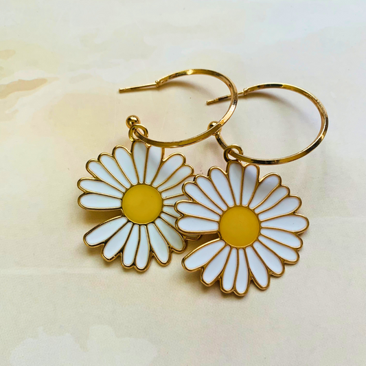 Sunshine Daisy 2-in-1 Earrings