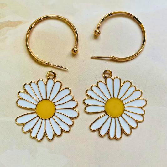 Sunshine Daisy 2-in-1 Earrings